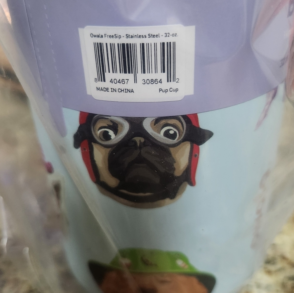 NWT Owala Urban Outfitters Exclusive "Dog Collage" 32oz FreeSip - Picture 5 of 8